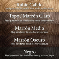 Crema y polvo para retocar raíces y cubrir cejas